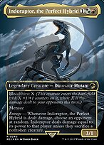 Magic the Gathering Card - Indoraptor, the Perfect Hybrid - MTG Circle