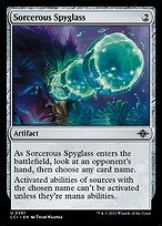 Magic the Gathering Card - Sorcerous Spyglass - MTG Circle