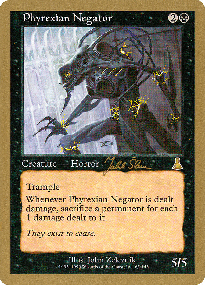 Magic the Gathering Card - Phyrexian Negator - MTG Circle