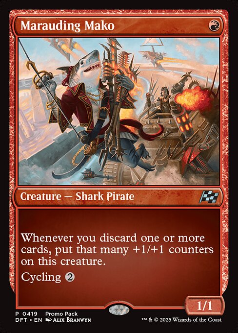 Magic the Gathering Card - Marauding Mako - MTG Circle