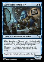 Magic the Gathering Card - Surveillance Monitor - MTG Circle