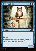 Magic the Gathering Card - Owl Familiar - MTG Circle