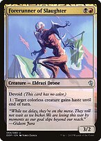 Magic the Gathering Card - Forerunner of Slaughter - MTG Circle
