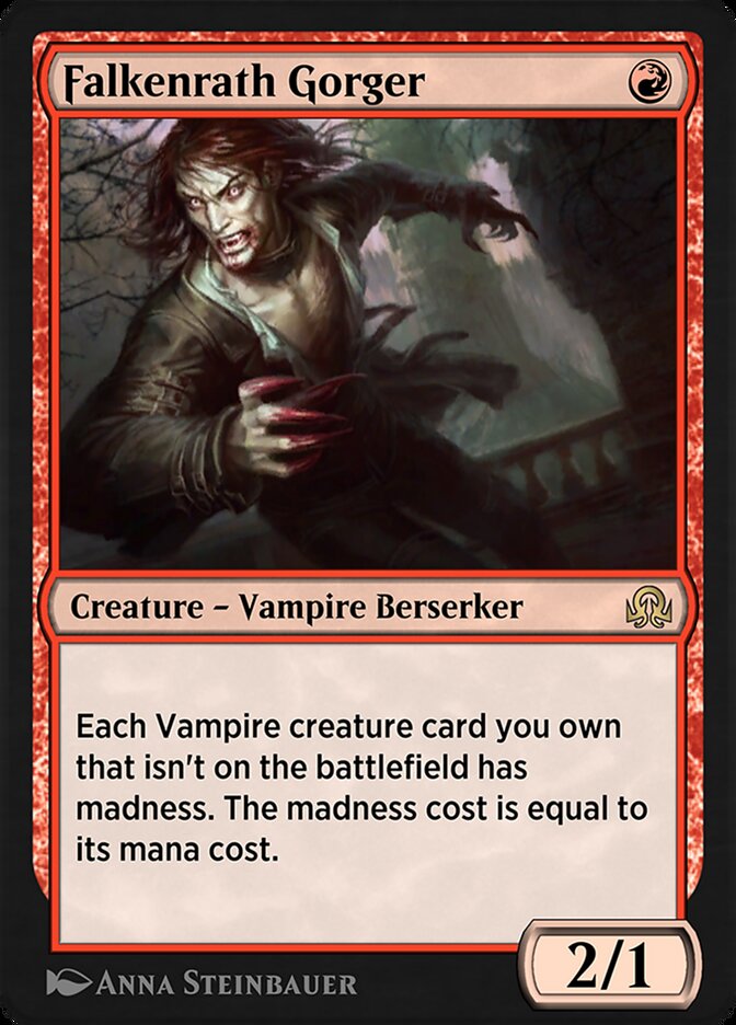 Magic the Gathering Card - Falkenrath Gorger - MTG Circle