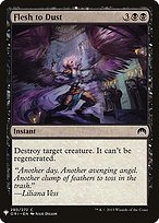 Magic the Gathering Card - Flesh to Dust - MTG Circle