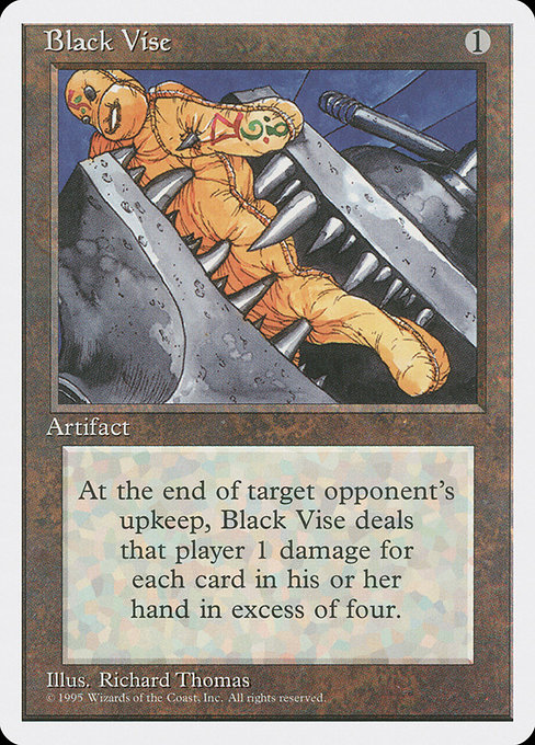 Magic the Gathering Card - Black Vise - MTG Circle