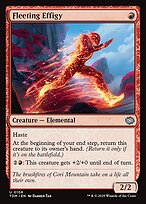 Magic the Gathering Card - Fleeting Effigy - MTG Circle