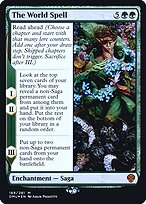 Magic the Gathering Card - The World Spell - MTG Circle