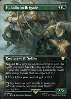Magic the Gathering Card - Galadhrim Brigade - MTG Circle