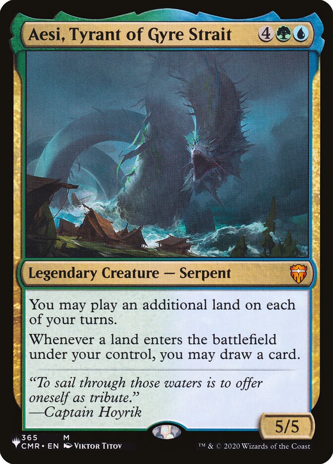 Magic the Gathering Card - Aesi, Tyrant of Gyre Strait - MTG Circle