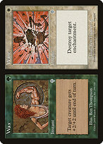 Magic the Gathering Card - Wax // Wane - MTG Circle