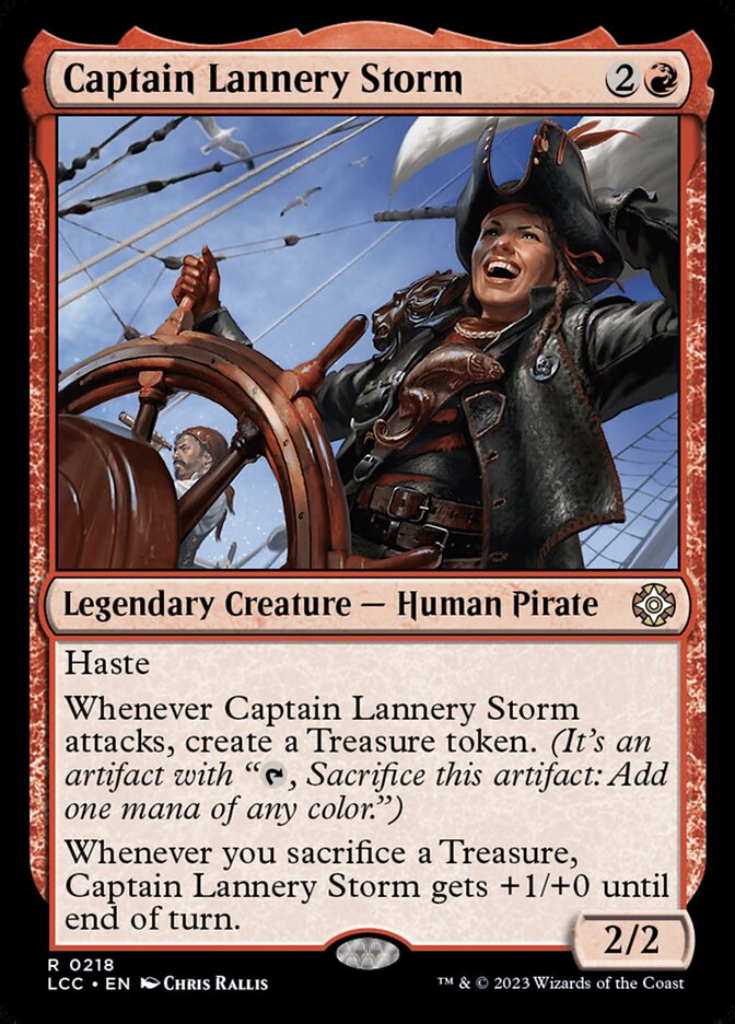 Magic the Gathering Card - Captain Lannery Storm - MTG Circle