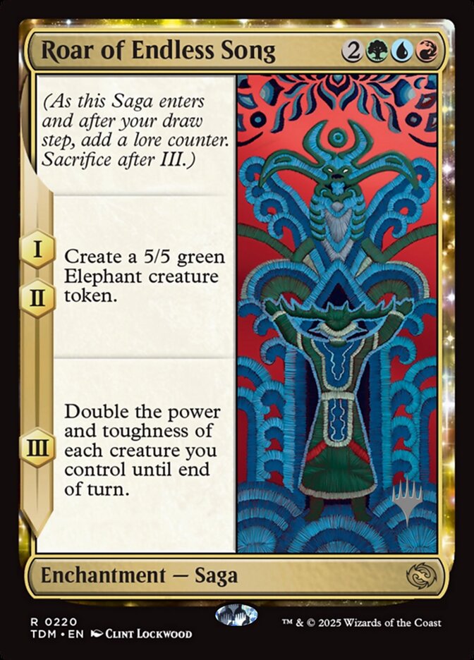 Magic the Gathering Card - Roar of Endless Song - MTG Circle