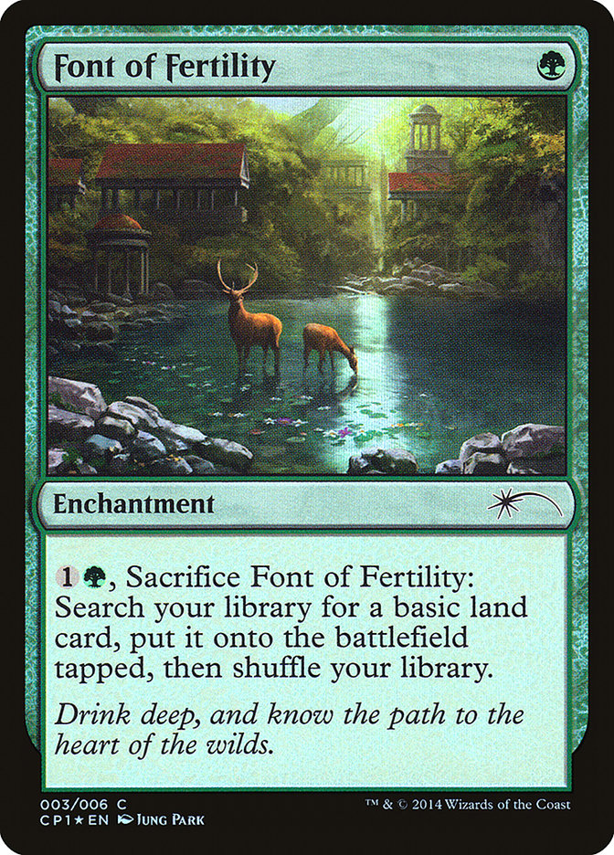 Magic the Gathering Card - Font of Fertility - MTG Circle