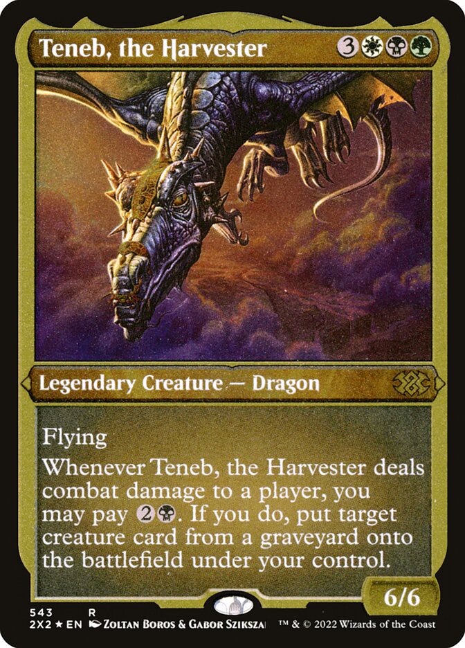 Magic the Gathering Card - Teneb, the Harvester - MTG Circle