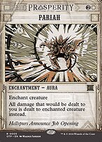 Magic the Gathering Card - Pariah - MTG Circle