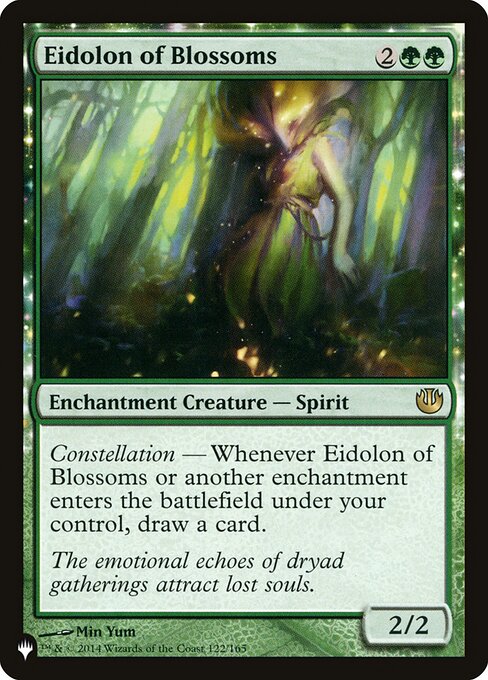 Magic the Gathering Card - Eidolon of Blossoms - MTG Circle