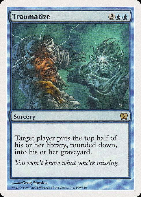 Magic the Gathering Card - Traumatize - MTG Circle