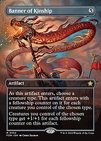 Magic the Gathering Card - Banner of Kinship - MTG Circle