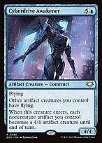 Magic the Gathering Card - Cyberdrive Awakener - MTG Circle