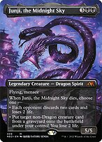 Magic the Gathering Card - Junji, the Midnight Sky - MTG Circle