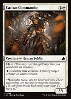 Magic the Gathering Card - Cathar Commando - MTG Circle