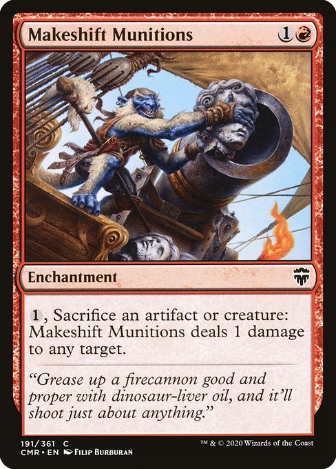Magic the Gathering Card - Makeshift Munitions - MTG Circle