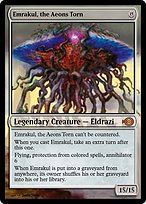Magic the Gathering Card - Emrakul, the Aeons Torn - MTG Circle