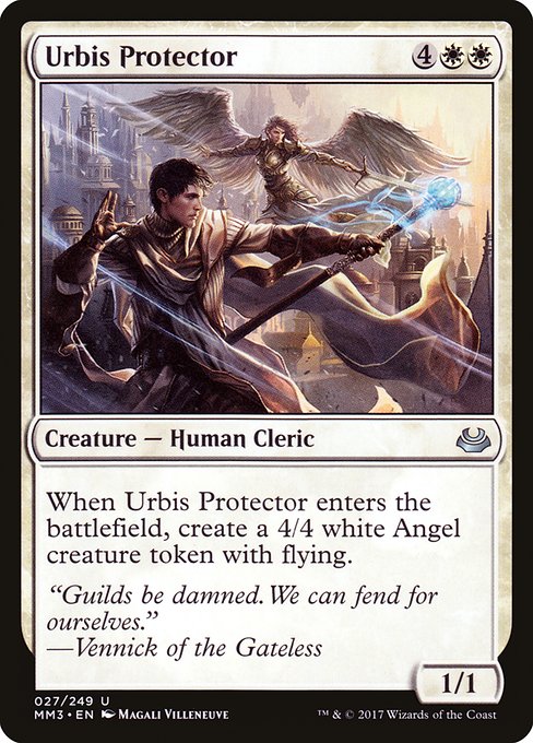 Magic the Gathering Card - Urbis Protector - MTG Circle