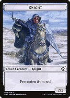 Magic the Gathering Card - Knight - MTG Circle