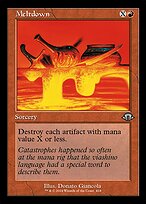 Magic the Gathering Card - Meltdown - MTG Circle