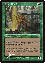 Magic the Gathering Card - Elder Druid - MTG Circle