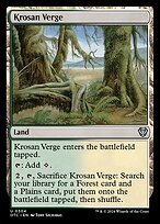 Magic the Gathering Card - Krosan Verge - MTG Circle
