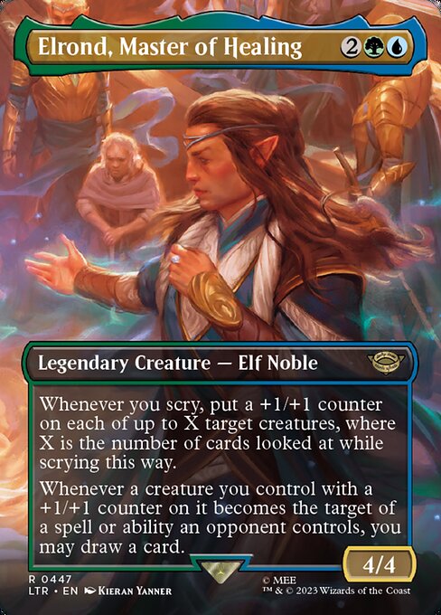 Magic the Gathering Card - Elrond, Master of Healing - MTG Circle