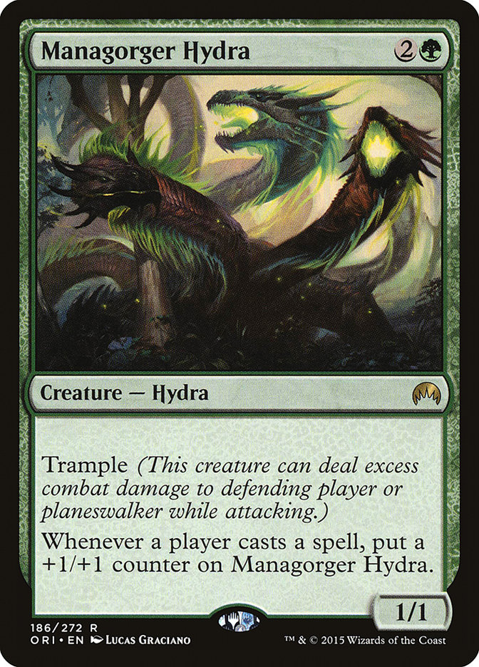 Magic the Gathering Card - Managorger Hydra - MTG Circle
