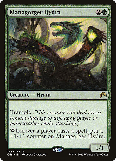 Magic the Gathering Card - Managorger Hydra - MTG Circle