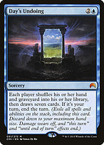 Magic the Gathering Card - Day's Undoing - MTG Circle