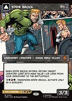 Magic the Gathering Card - Eddie Brock // Venom, Lethal Protector - MTG Circle