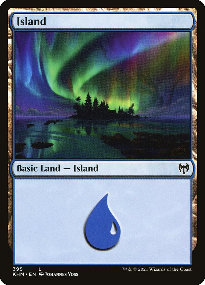 Magic the Gathering Card - Island - MTG Circle