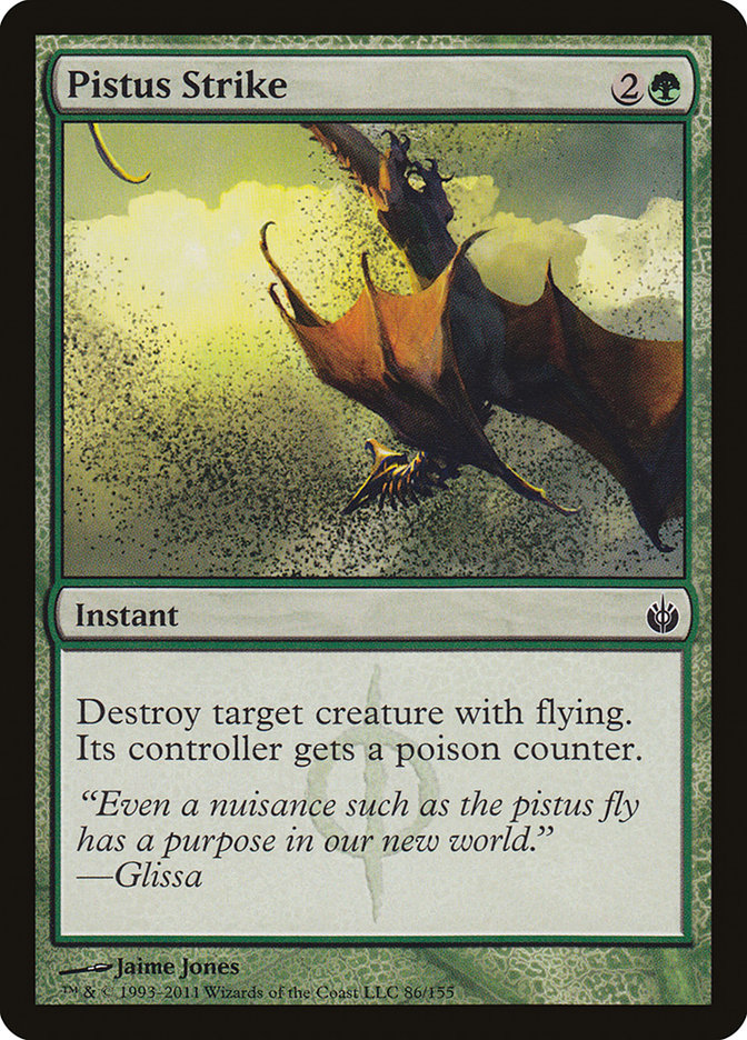 Magic the Gathering Card - Pistus Strike - MTG Circle