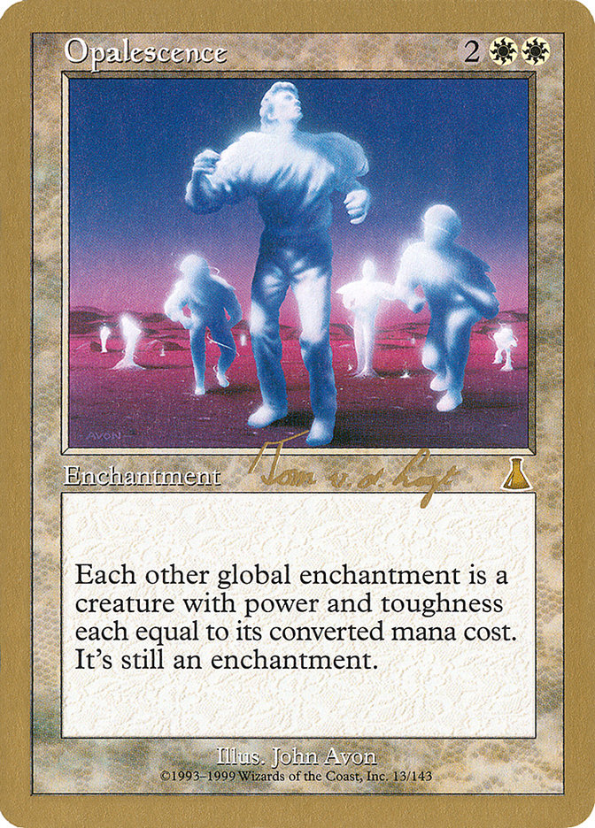 Magic the Gathering Card - Opalescence - MTG Circle
