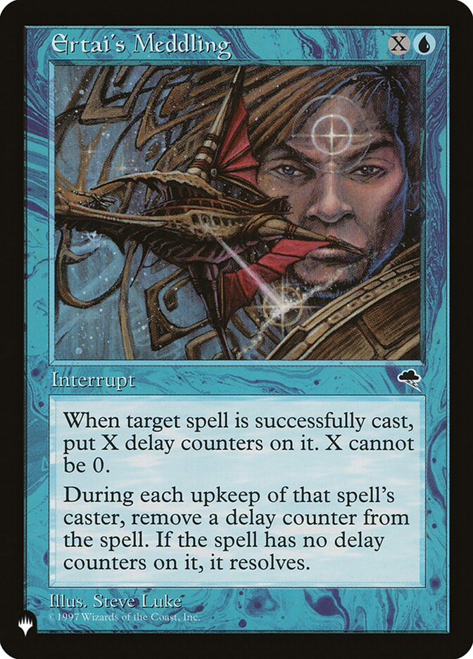 Magic the Gathering Card - Ertai's Meddling - MTG Circle