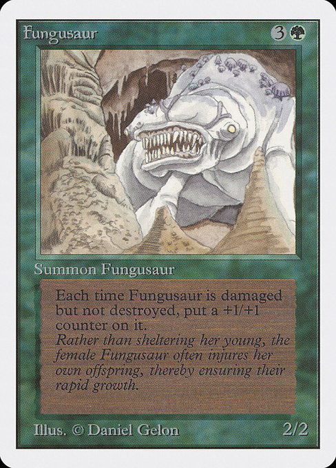 Magic the Gathering Card - Fungusaur - MTG Circle
