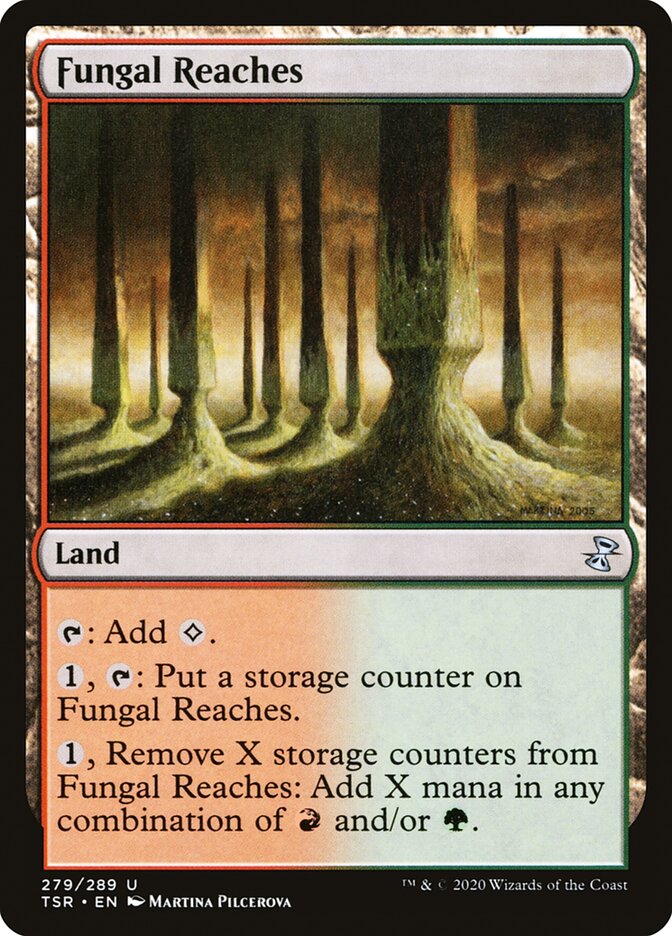Magic the Gathering Card - Fungal Reaches - MTG Circle