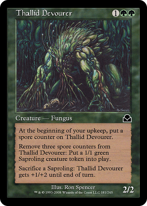 Magic the Gathering Card - Thallid Devourer - MTG Circle