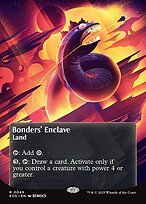 Magic the Gathering Card - Bonders' Enclave - MTG Circle
