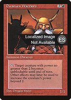 Magic the Gathering Card - Dwarven Warriors - MTG Circle