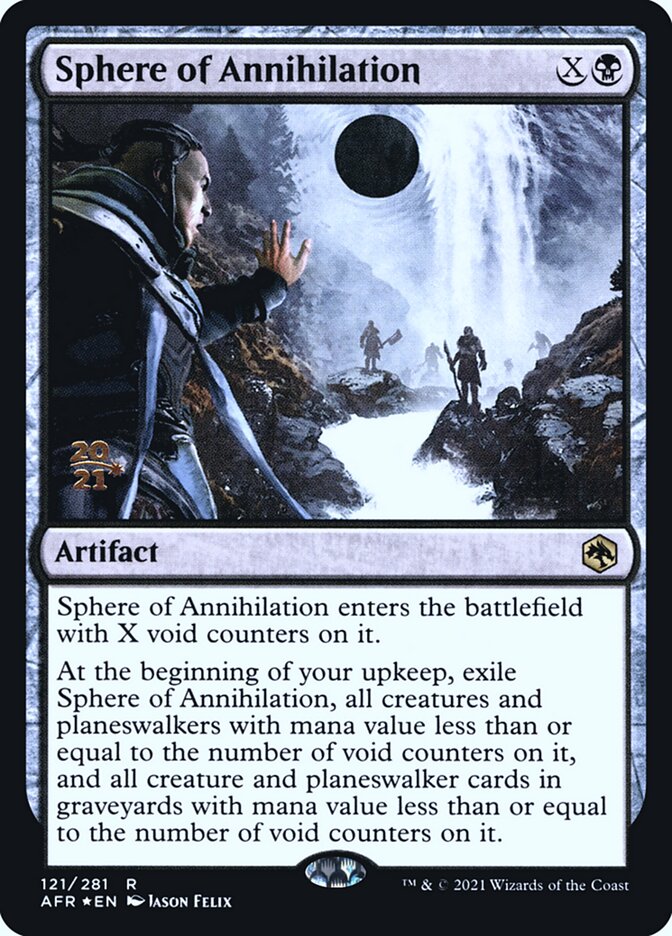 Magic the Gathering Card - Sphere of Annihilation - MTG Circle