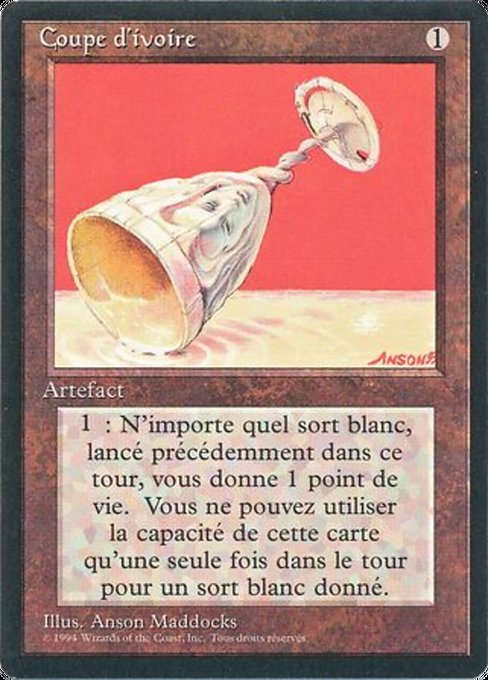 Magic the Gathering Card - Ivory Cup - MTG Circle