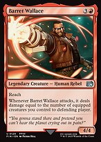 Magic the Gathering Card - Barret Wallace - MTG Circle